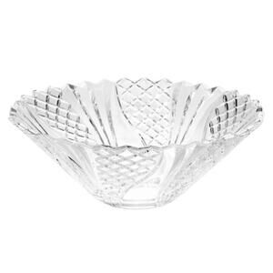 Mikasa Pageant Clear Cut Lead Crystal Bowl 14"